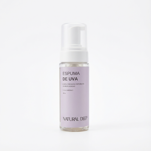 Espuma Facial de Uva